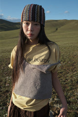 YWD ロゴTシャツ_イエロー