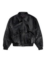 ヒステリックレザーボンバージャケット [Black]