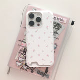 Dot Rose Card Poket Case