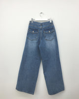 Cat Brush Backed Denim (1color)