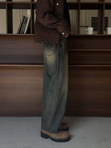 ASCLO Vintage Oil Denim Pants