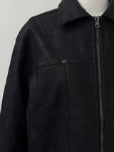 [unisex] バインオイルレザージャケット