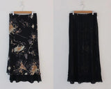 MELLA FLOWER DOUBLE LAYERED SKIRT