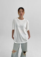 [MADE] キューピッドサマールーズフィットショートスリーブTシャツModal 40%