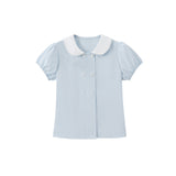 Nora Double Button Blouse