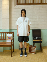 Let’s Keep Our Youth White Work Short-Sleeved Shirt [Unisex]