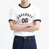 エッセンシャルスタンダード半袖リンガーTシャツ ビンテージホワイト