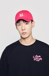 24FW GRAFFITI WORLD TOUR SCRIPT LOGO SHORT SLEEVE T-SHIRT BLACK 