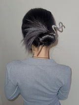 キッチュキューブスネークオーナメンタルヘアピン_2