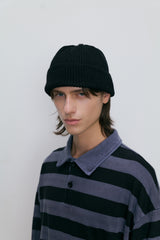 1980 Knit beanie (black)
