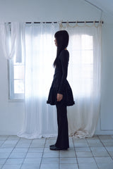 tutu jersey dress_black