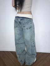 Ice age banding denim pt