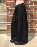 Juke Folding Oversized Pintuck Training Pants
