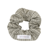 [3EA 1SET] MORI COTTAGE CHECK SCRUNCHIE