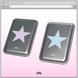 [made] milky star MagSafe card wallet