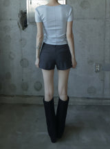 Asheran Two-Button Low Shorts