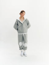 フラッフィージョガーパンツ (Grey)