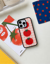 [MADE]トマトケチャップ ブラック エポキシ iPhoneケース