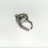 [Celeb pick] Devil punk Ring [silver]