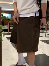 ヒルズベーシックカーペンターバミューダバンディングパンツ