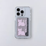 【MADE】 ミャオカードスマホケース - ピンク