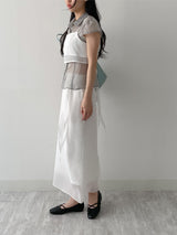 Rookie Chiffon Layered Bustier
