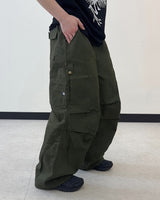 Gritty Patch Cotton Cargo Pants