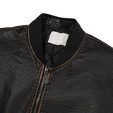 ALL Coyote Sealing Leather Bomber Jacket (2 colors)