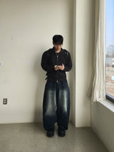 More Cat Balloon Denim Pants 2C