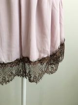 Dolce lace slip mini dress