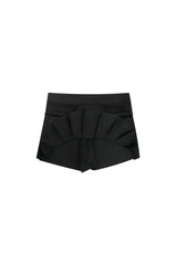 ASTRAL PLEATS SKIRT PANTS / BLACK