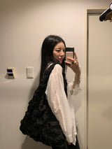 [MADE] Lelun Summer See-Through Stripe Shirt