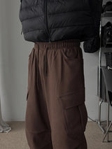ASCLO Solid Banding Cargo Pants (4color)