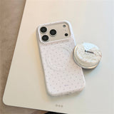Luxury Stone Pattern Magnetic iPhone Case