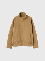 VINTAGE WASHED COTTON BLOUSON JUMPER