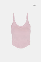 ライアワイドビンディングクロップドスリーブレストップ