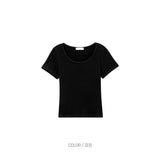 (W) Ju シルケットトップ (5color)
