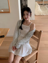 Dot Square Layered Sleeveless (3color)