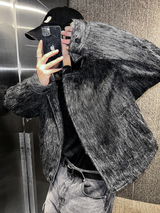 モヘアウールジャケット