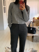 [MADE] [Wool Napping] Winter Warm ロングブーツカットスラックス