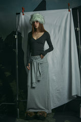 TIE LONG SKIRT