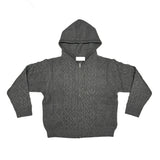 Meld knit hood jumper
