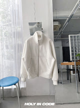 No.0932 k knit ZIP-UP (7color)