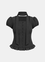 Aven Scarf Tie Blouse