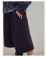  Chino Western Shorts [ Black ]