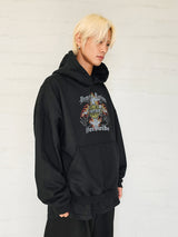 VENTIQUE ピグメントモーターレーシングフーディー 3colors