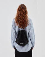 Flower backpack black