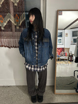 (3colors) stripe natural pants