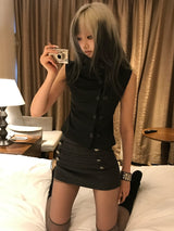 インペリアル ハイネック トップ