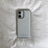 silver stripe phone case (epoxy bumper)